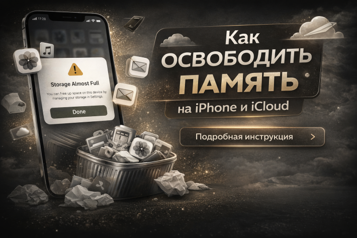Как освободить память на iPhone и iCloud: подробная пошаговая инструкция